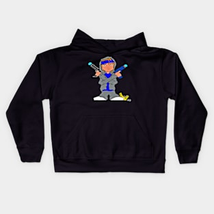 GNAG modern blue Kids Hoodie